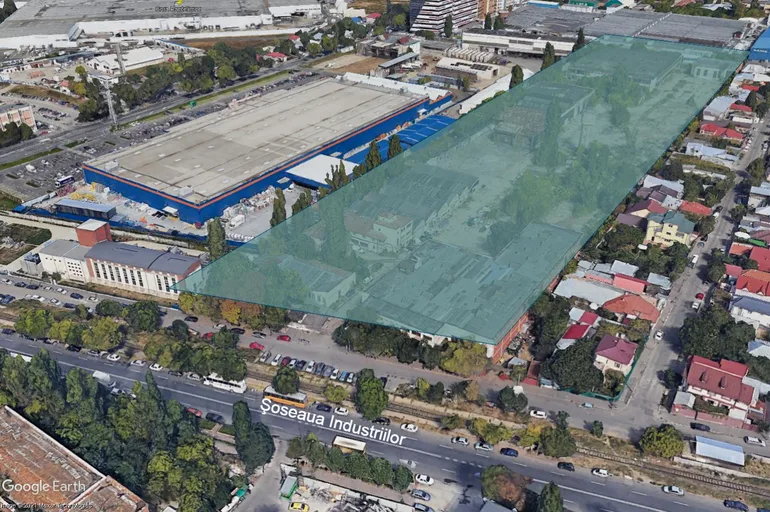 Building land for sale Republica — opposite Hala Laminor, 12,800 sqm, 6 plots, 45% coverage, G+2 — photo 1